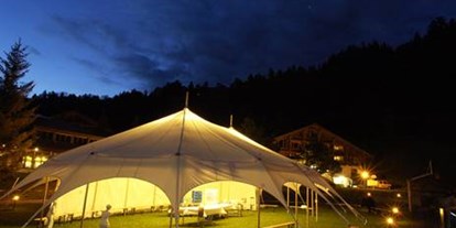 Eventlocations - PLZ 9010 (Schweiz) - Zelt aus Naturmaterialien