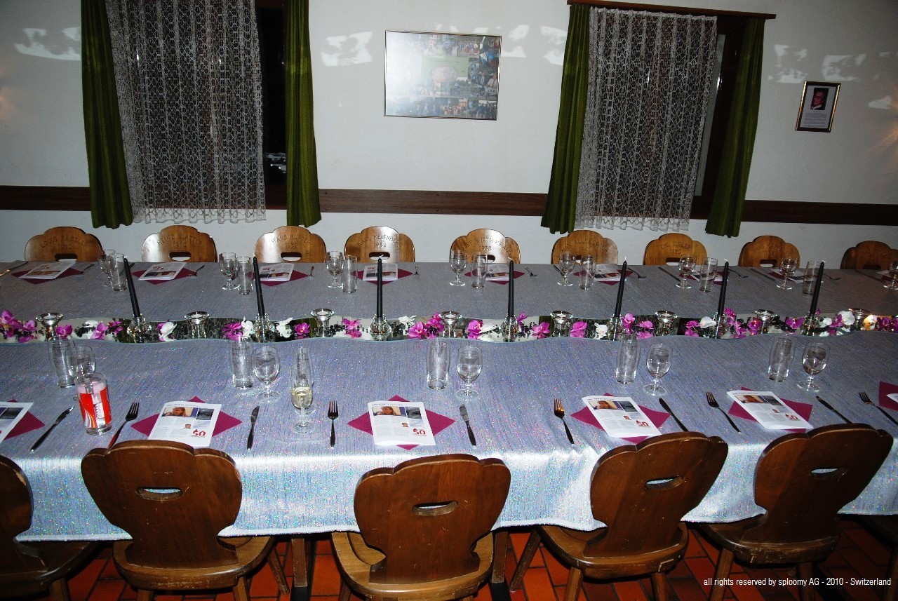 Eventlocations - Hermetschwil-Staffeln - Clubhaus Freizeitclub Flachsee