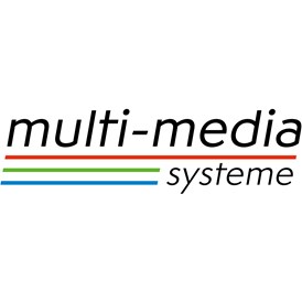 veranstaltungstechnik mieten: Logo der multi-media systeme AG aus Walzbachtal bei Karlruhe. - multi-media systeme AG