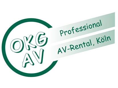 Eventlocations - Videotechnik: Videoschnitt und Postproduction - Logo OKG-AV - Okg-av GmbH