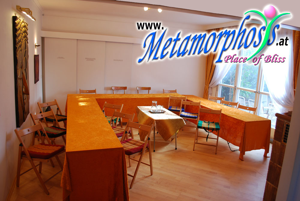 Eventlocation: Metamorphosys Seminarraum - Metamorphosys - Place of Bliss - Seminarhaus / Eventlocation / Therapieräume