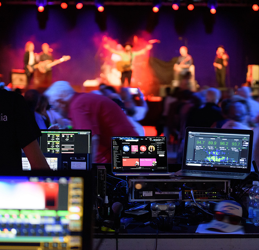 Eventlocations - Videotechnik: Hybride-Veranstaltungen - screenpro AG Veranstaltungstechnik