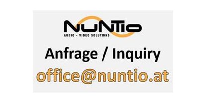 Eventlocations - Niederösterreich - NUNTIO Audio-Video Solutions