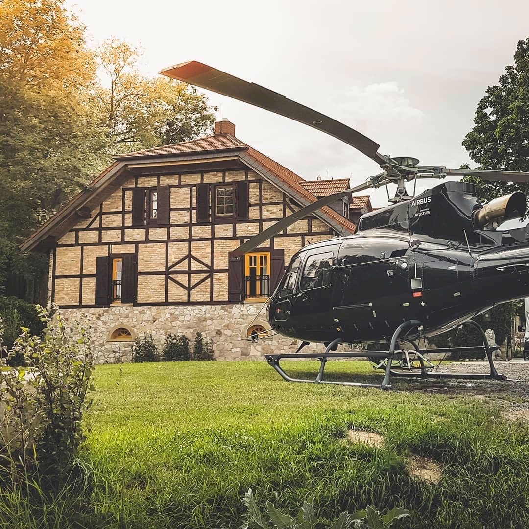 Eventlocation: Mit Helikopterlandeplatz - Raumühle Eventlocation