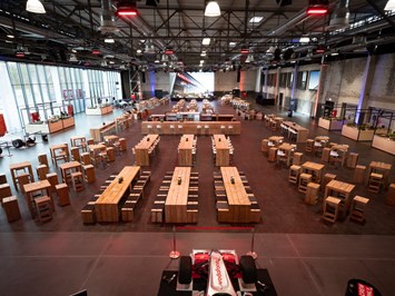 MOTORWORLD KÖLN | RHEINLAND Veranstaltungsräume 4 Takt Hangar 