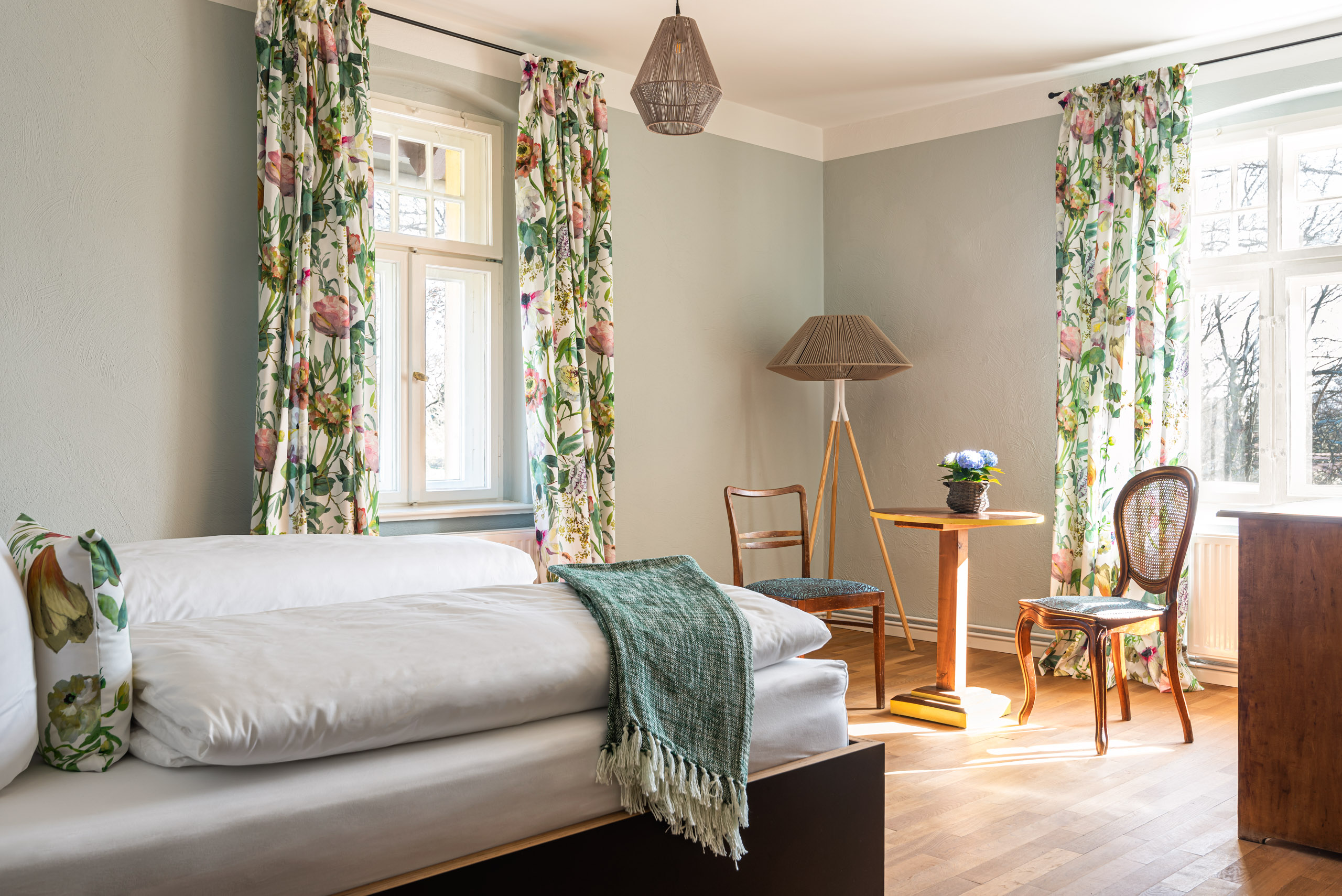 Eventlocation: Doppelzimmer Superior mit Blick zum Garten. Sehr gemütlich. - Klostergartenhotel Marienfließ
