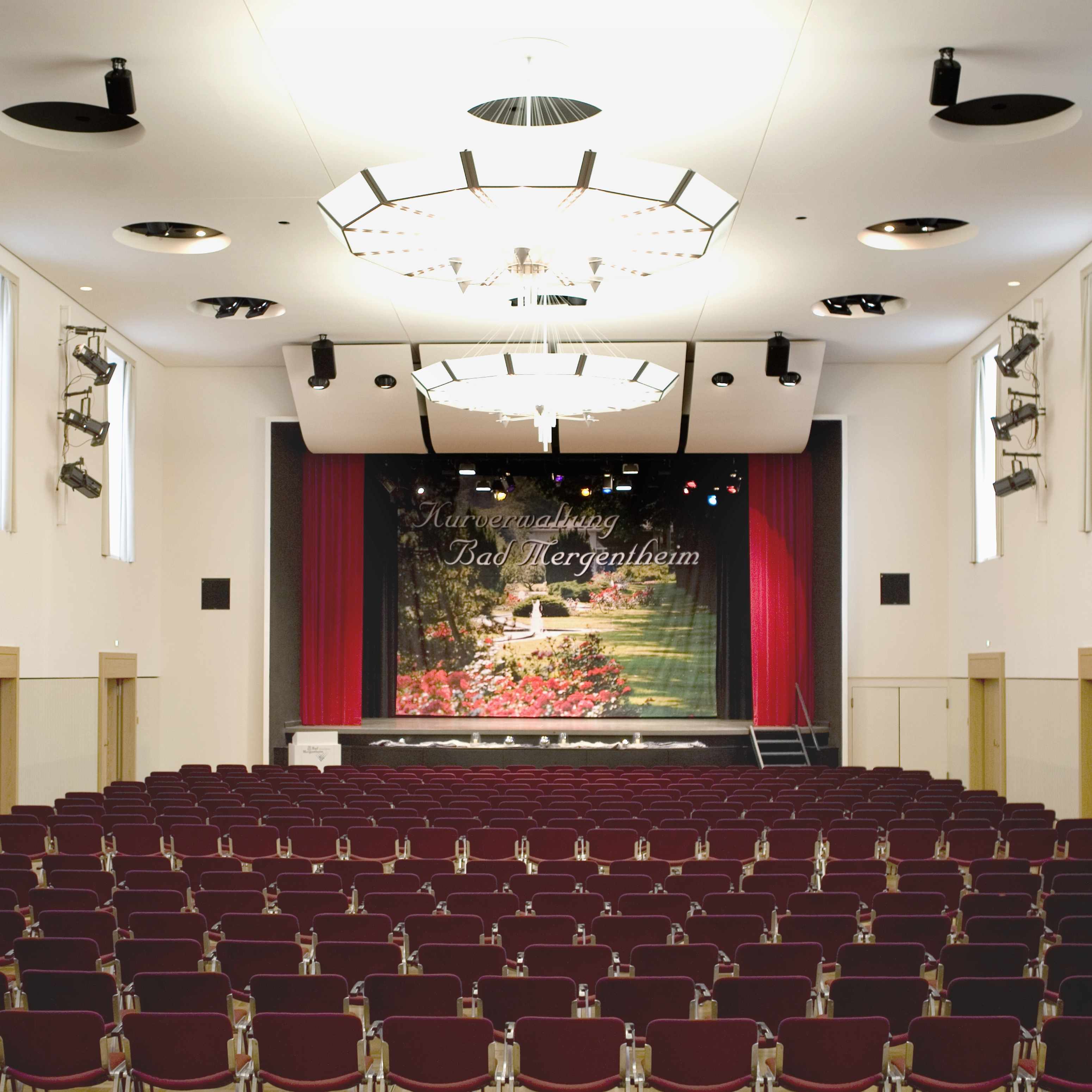 Eventlocations - Baden-Württemberg - Gr. Kursaal Reihenbestuhlung - Kurhaus-Kursaal
