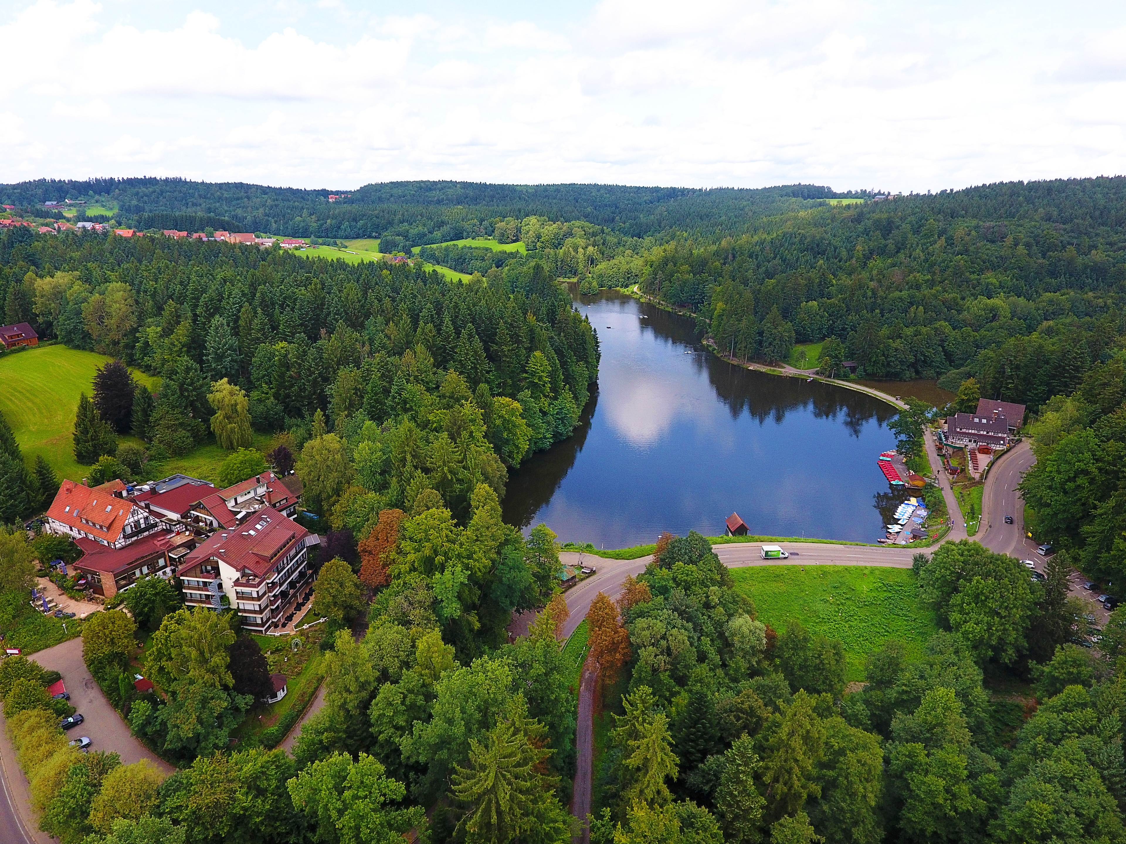 Eventlocations - Deutschland - Luftbild - Schwaben Resort Ebnisee