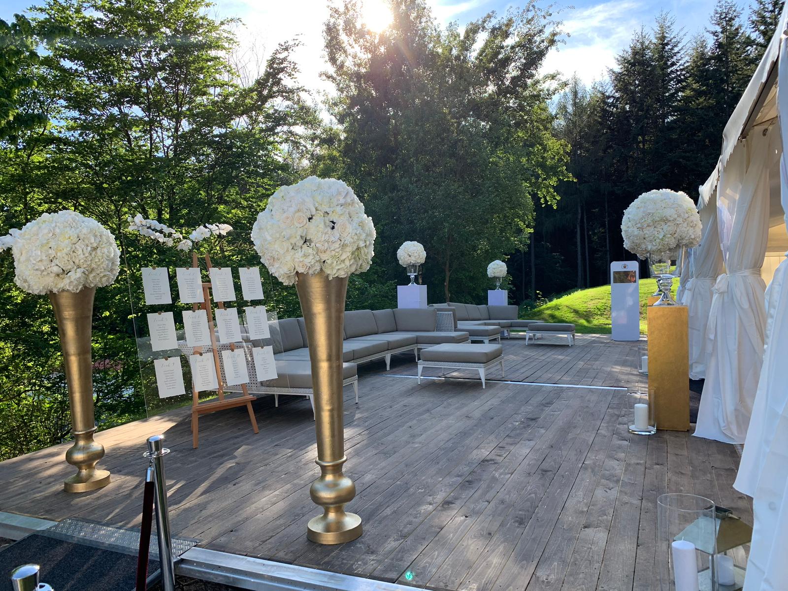 Eventlocations - Baden-Württemberg - Außenterrasse Zeltlocation - Eventlocation BellaBianco