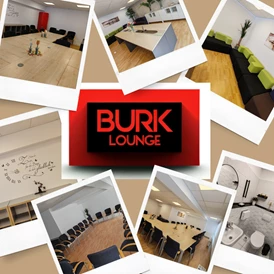 Eventlocation: Burkhardtsdorfer Eventstuben - Bereich 
Burk Lounge für Meeting, Seminare ; Workshops und Co Working Space -  Burkhardtsdorfer Eventstuben
