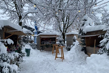 Eventlocation: Markthütten für Ihr Weihnachtsfest bei uns im Garten - pure CUISINE by GAVESI